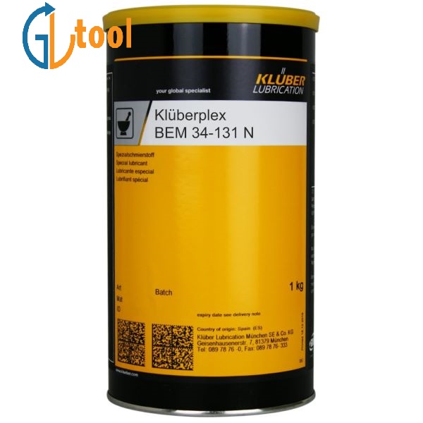 Mỡ Kluber BEM 34-132, 34-131 N