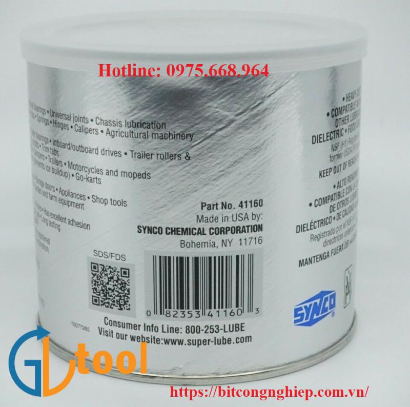 Mỡ chịu nhiệt Super lube 41160